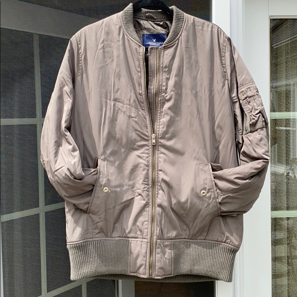 American eagle bomber jacket